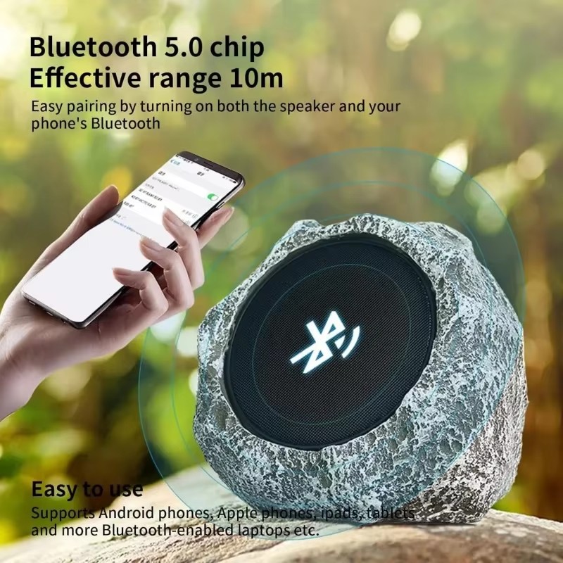 Smart Garden Box - Solar Charging Bluetooth Speakers Outdoor Garden