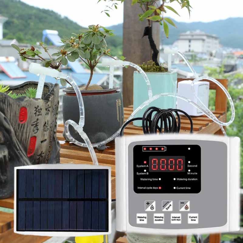 Automatic Solar Energy Drip Ir - Smart Garden Water Timer recension och pris