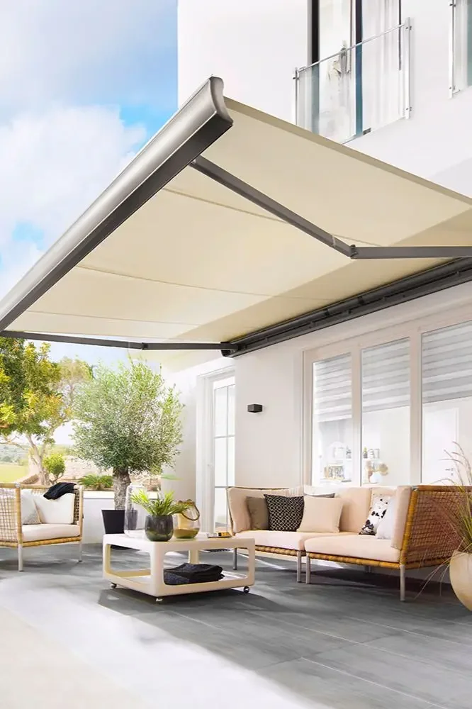 Outdoor Awning Customized Fold - Smart Garden Umbrella recension och pris
