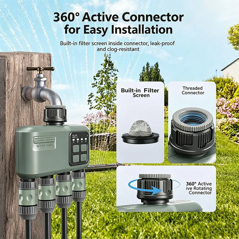 Plant Self Watering System WiF - Smart Garden Water Timer recension och pris