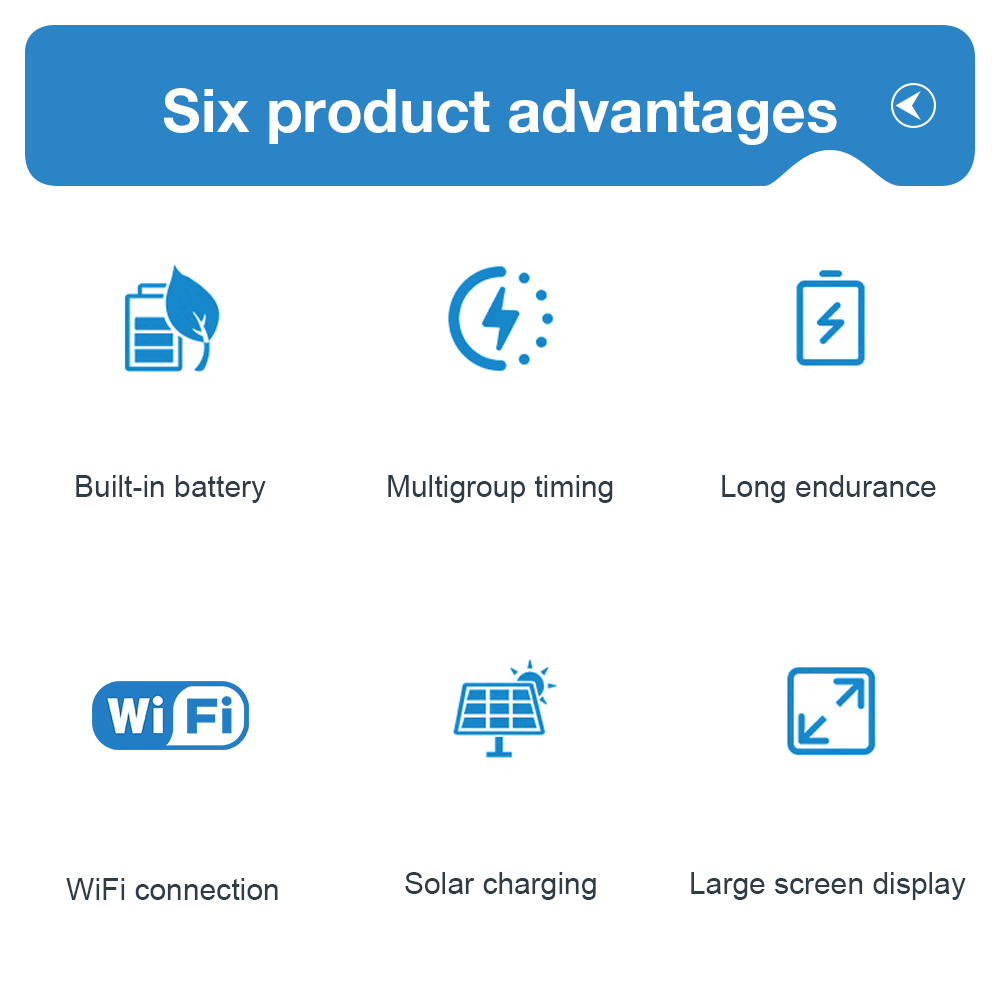 WiFi Solar Water Timer 1/2/4 O - Smart Garden Water Timer recension och pris