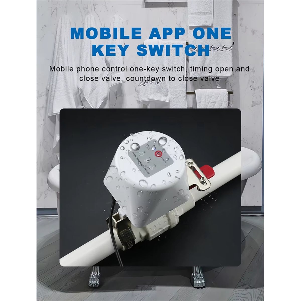 SWXF Tuya WiFi Smart Valve Con - App Smart Garden recension och pris