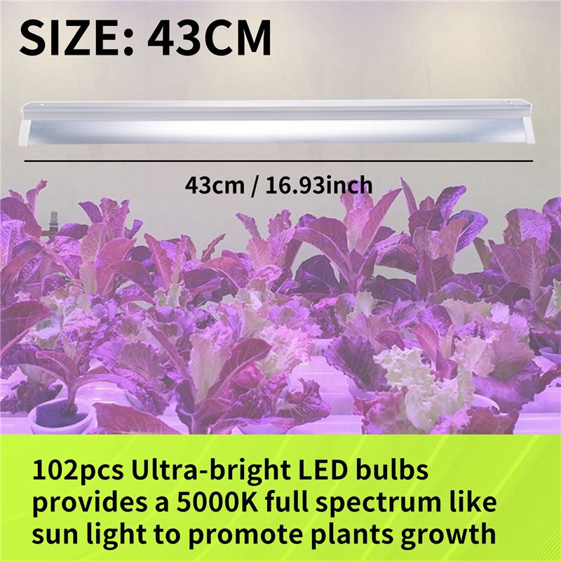 2 Pack 102 LED-Bulbs Grow Ligh - Led Plant Light Strip recension och pris