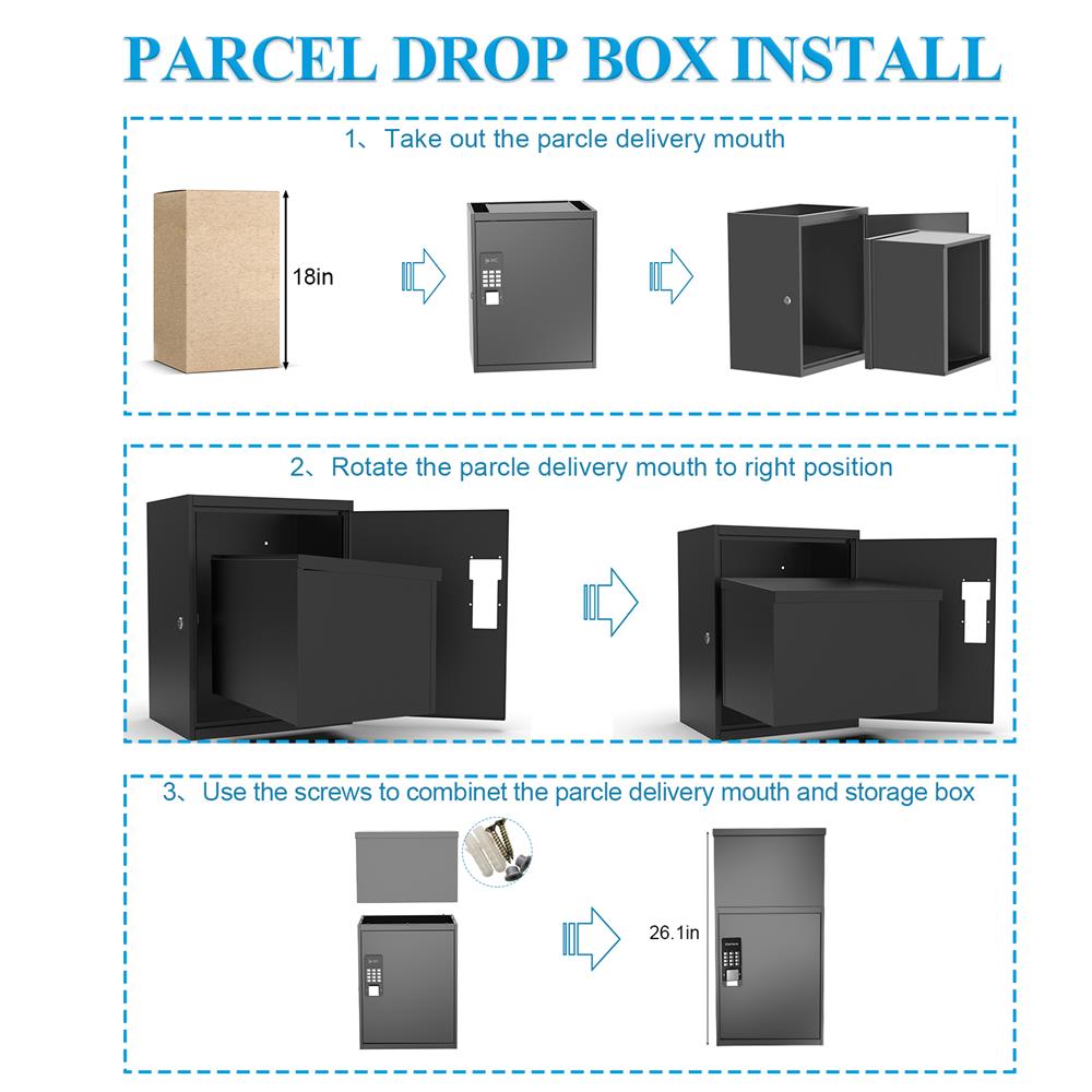 Home Letter Delivery Box Lock  - Smart Garden Box recension och pris