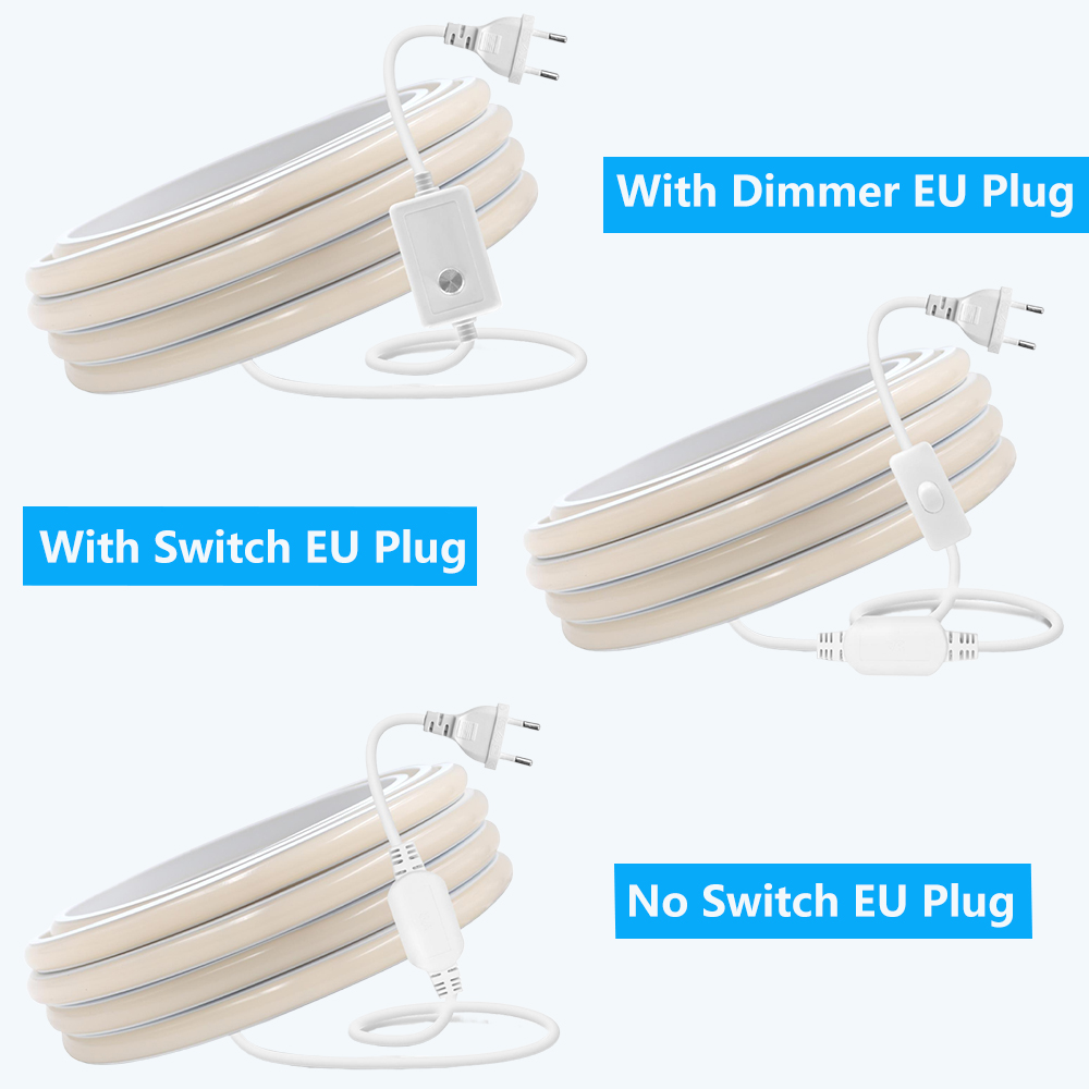 220V Dimmable COB LED Switch N - Led Plant Light Strip recension och pris