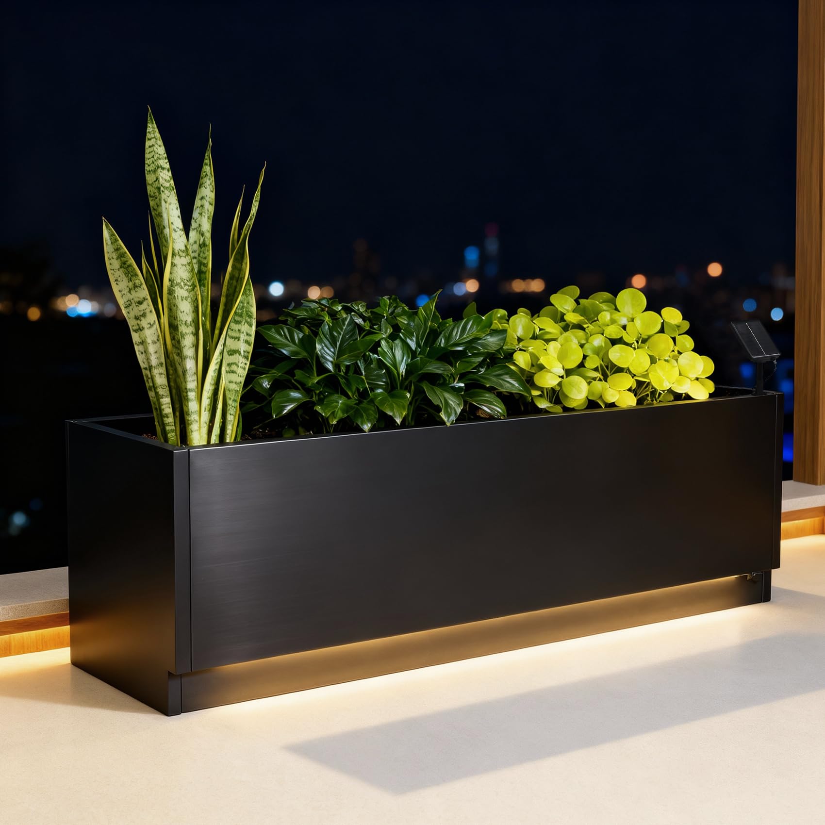 47x16 LED Metal Planter Box Wi - Smart Garden Box recension och pris