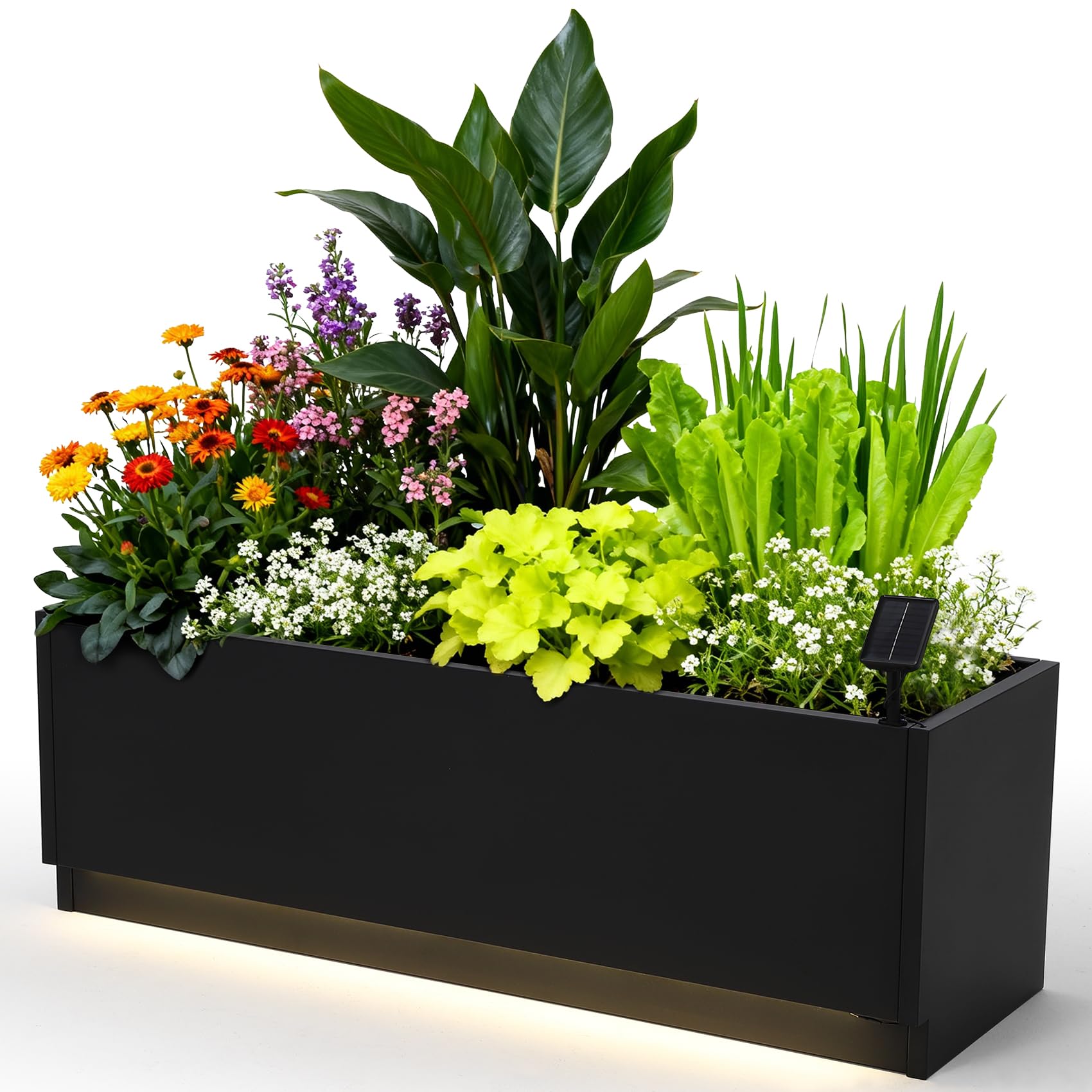47x16 LED Metal Planter Box Wi - Smart Garden Box recension och pris