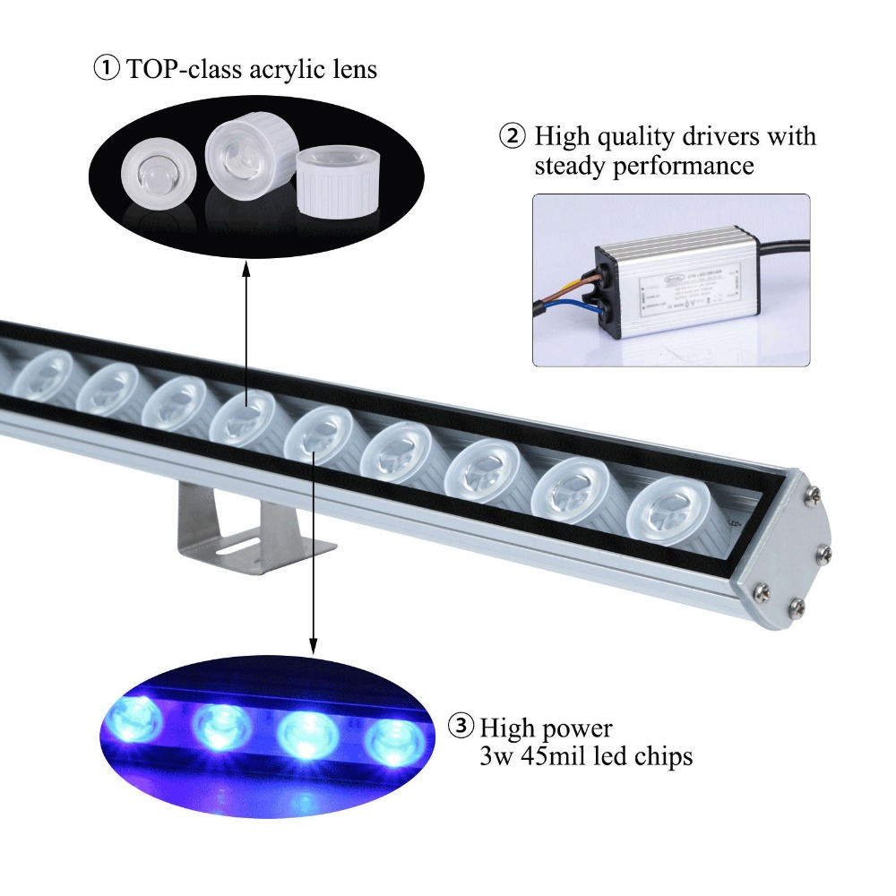 54W 81W 108W LED Bar Light IP6 - Led Plant Light Strip recension och pris