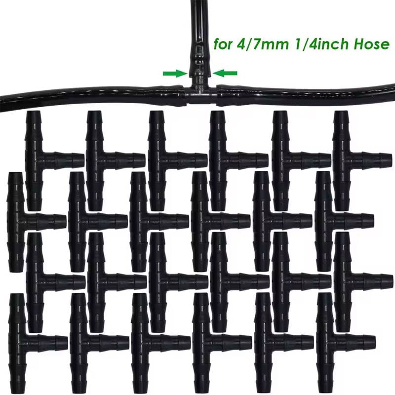 1/4 Inch Connector Joint Tee D - Smart Garden Watering recension och pris