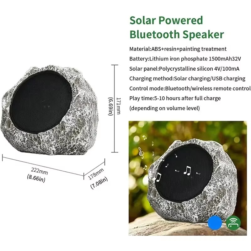 Solar Charging Bluetooth Speak - Smart Garden Box recension och pris