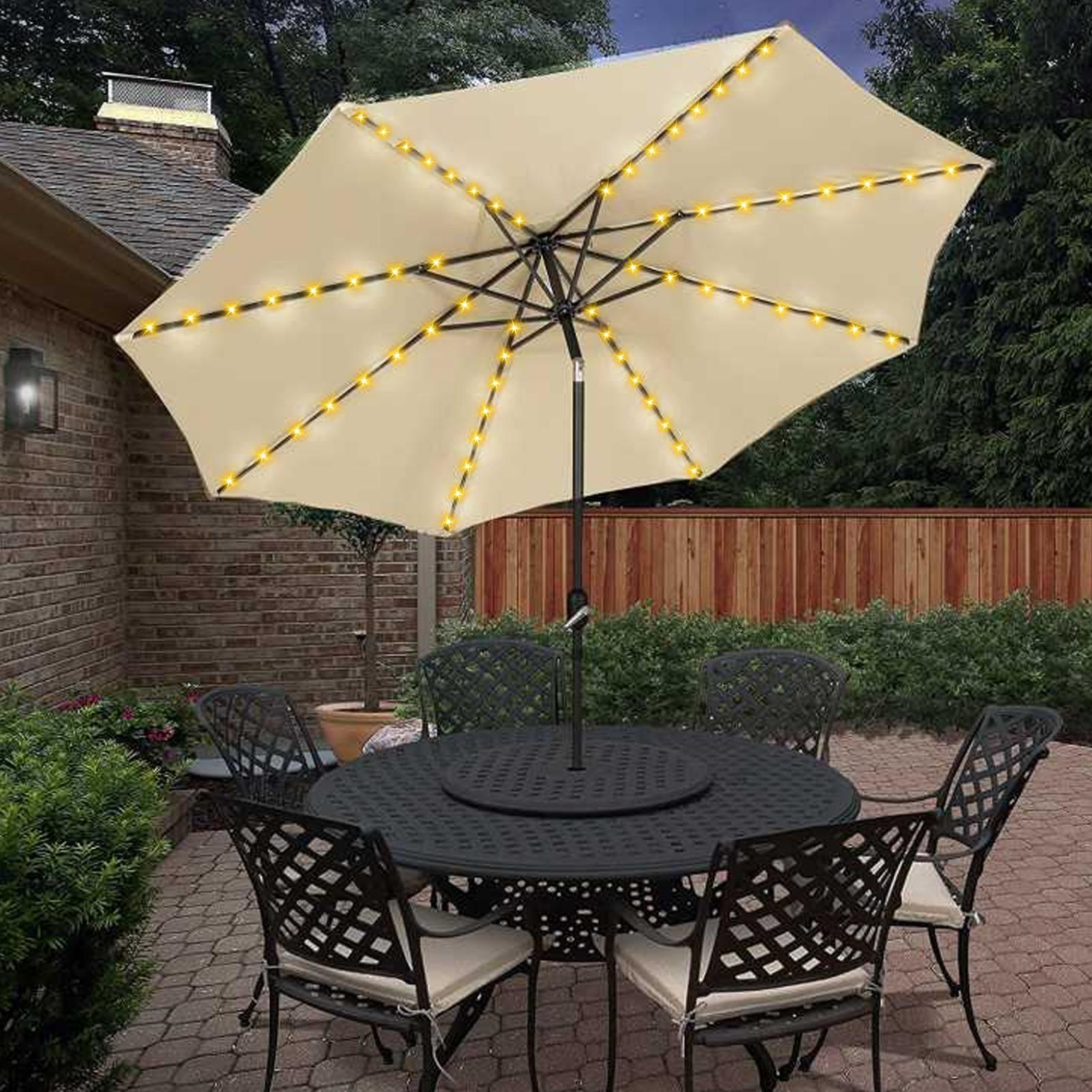 104 LED Umbrella String Light  - Smart Garden Umbrella recension och pris