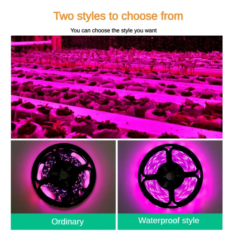 With Dimmable Switch 5V USB LE - Led Plant Light Strip recension och pris