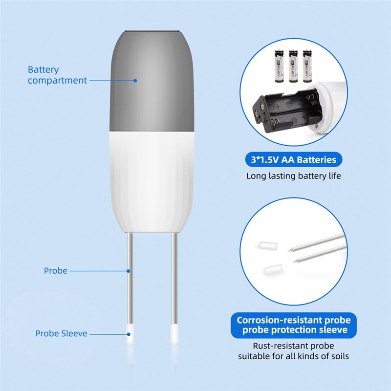 ABRN-Tuya Wifi Smart Soil Mete - App Smart Garden recension och pris