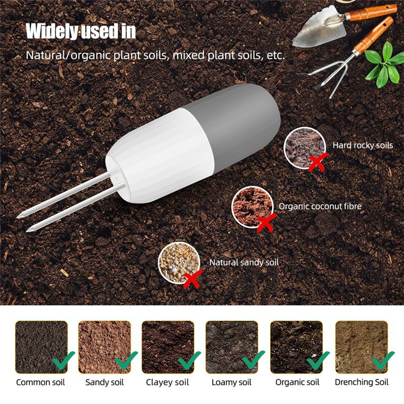 ABRN-Tuya Wifi Smart Soil Mete - App Smart Garden recension och pris