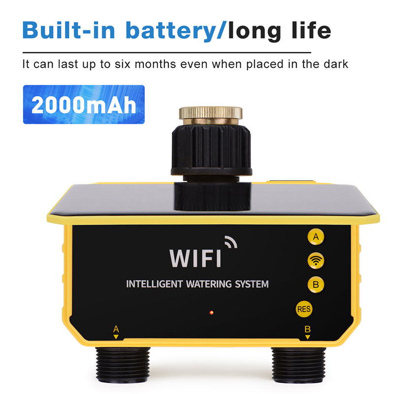 WiFi 1/2 Outlets Solar Irrigat - App Smart Garden recension och pris
