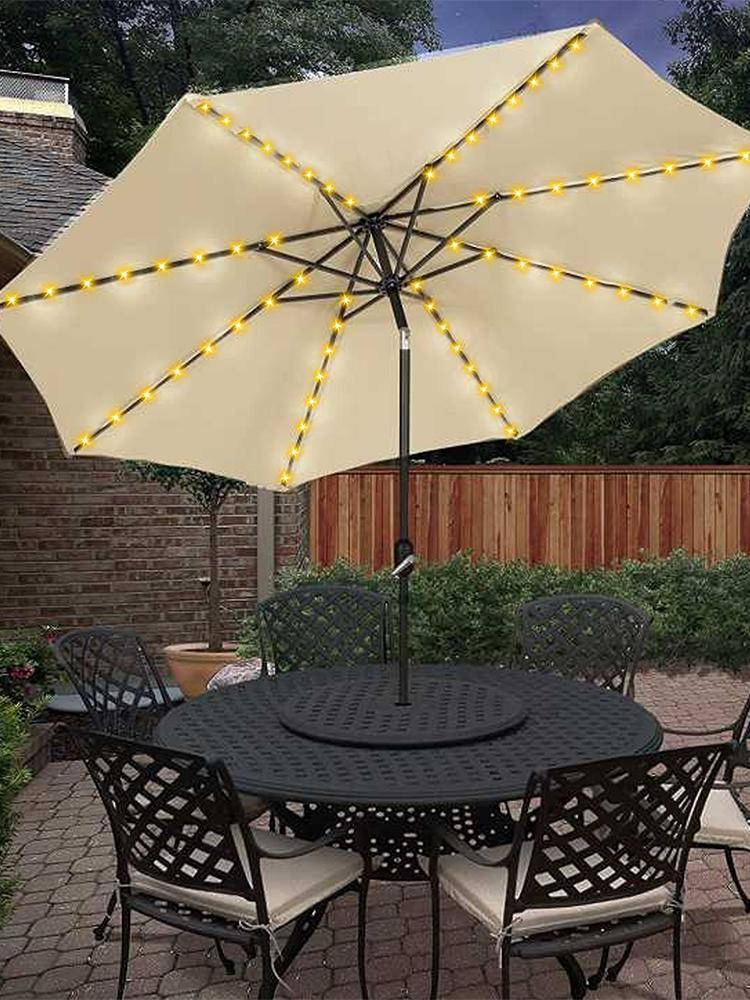 104 LED Umbrella String Light  - Smart Garden Umbrella recension och pris