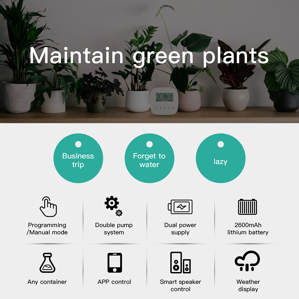 WiFi Tuya Smart Watering Machi - Smart Garden Watering recension och pris