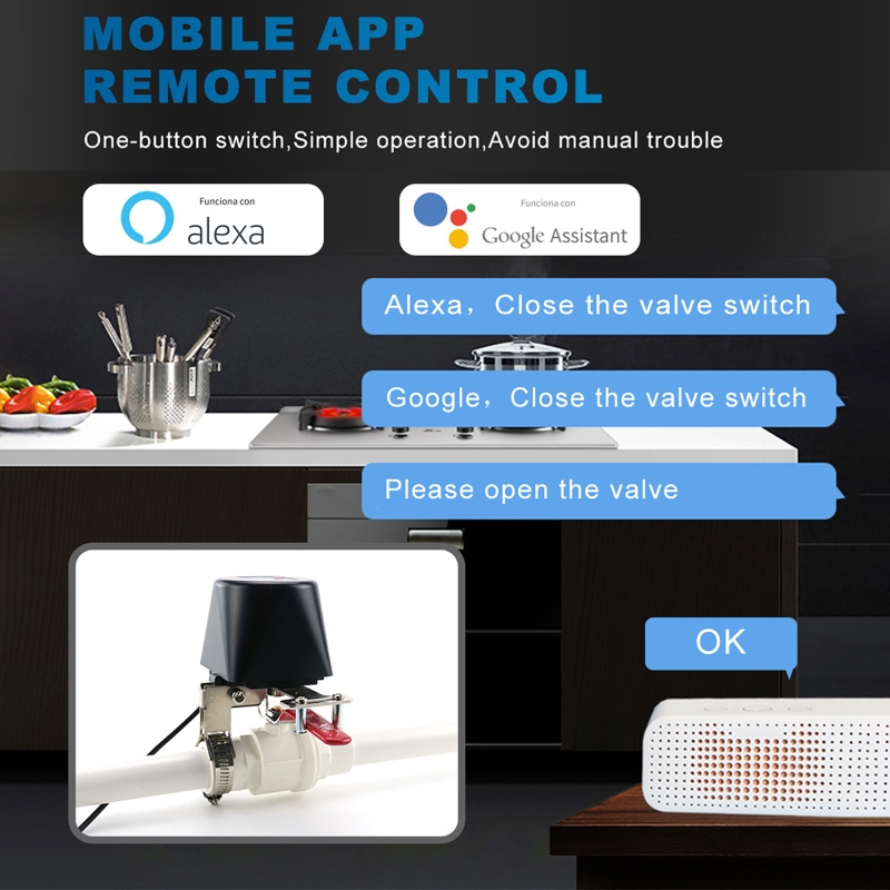 Tuya Smart Gas Valve WIFI Gard - Smart Garden Water Timer recension och pris