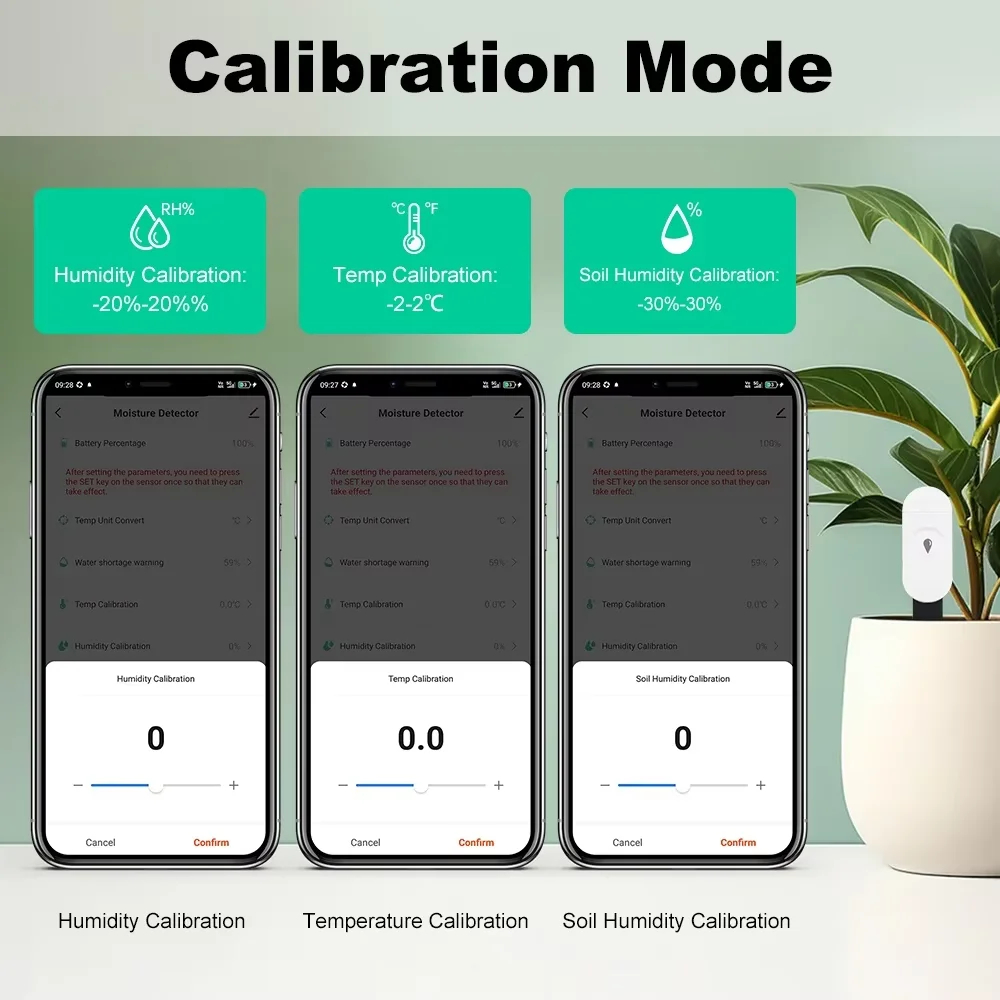Zigbee Temperature Humidity Mo - App Smart Garden recension och pris