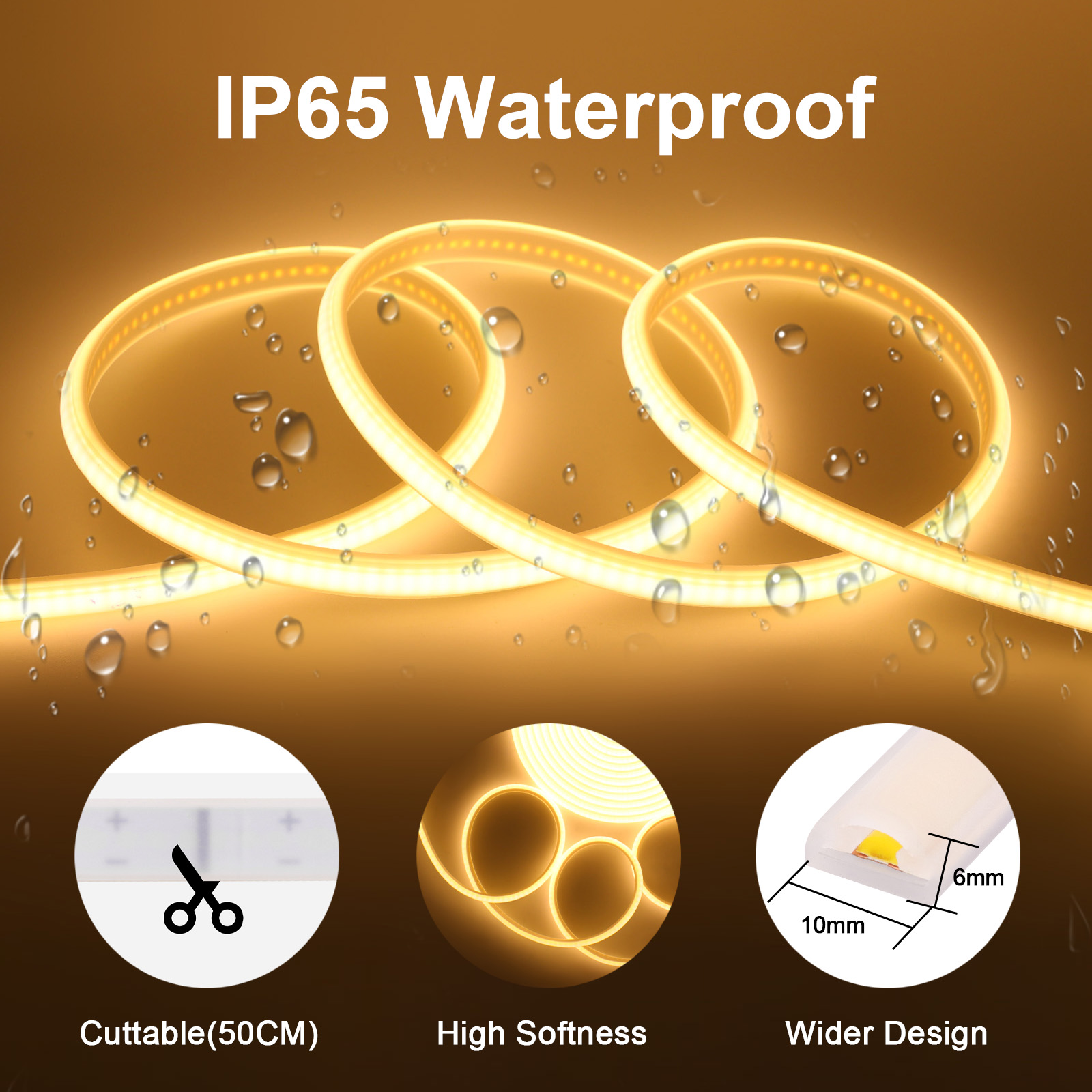 Dimmable COB LED Strip Light 2 - Led Plant Light Strip recension och pris